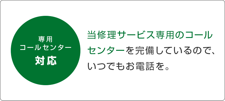 コールセンター対応